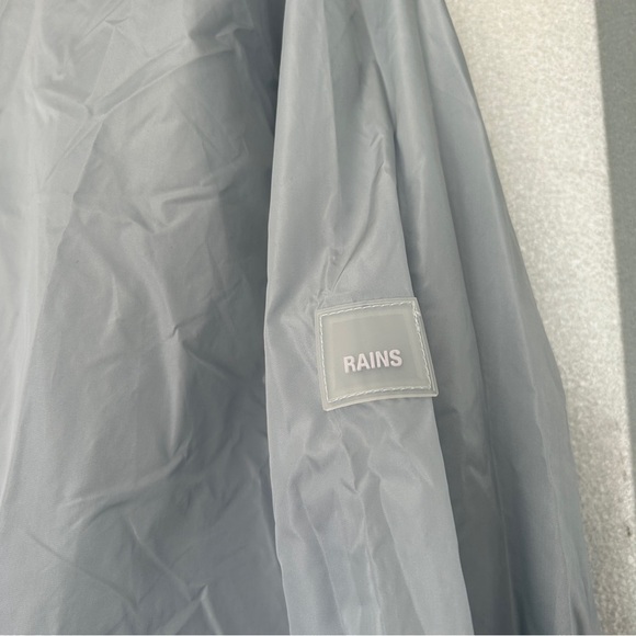 NWT [Rains] Unisex Track Jacket - Sky - Picture 9 of 12